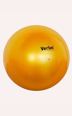 Мяч гимнастический металлик 17см. Verbа