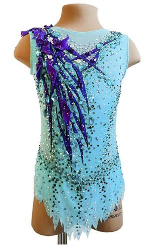 Купальник гимнастический рост 134-140см